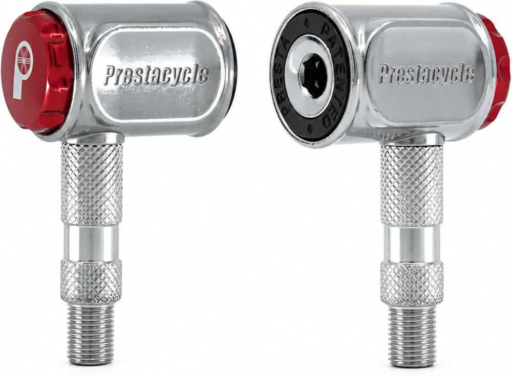 Prestacycle Pro Presta Head – Auto-Lock Bicycle Tire Pump Head for Tubeless &...