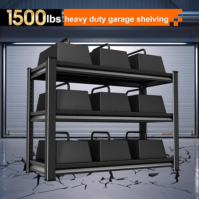 Garage Storage Shelves Heavy Duty, 40”W Shelving Units and Storage Rack