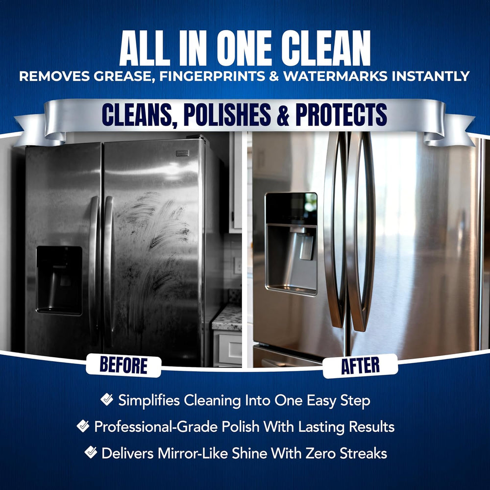 Sheila Shine 1 Quart Stainless Steel Cleaner and Polish - Cleans, Polishes &a...