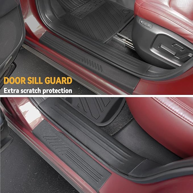 Floor Mats Set for Mazda CX-5 2017-2024 2025 Accessories, Full Coverage All