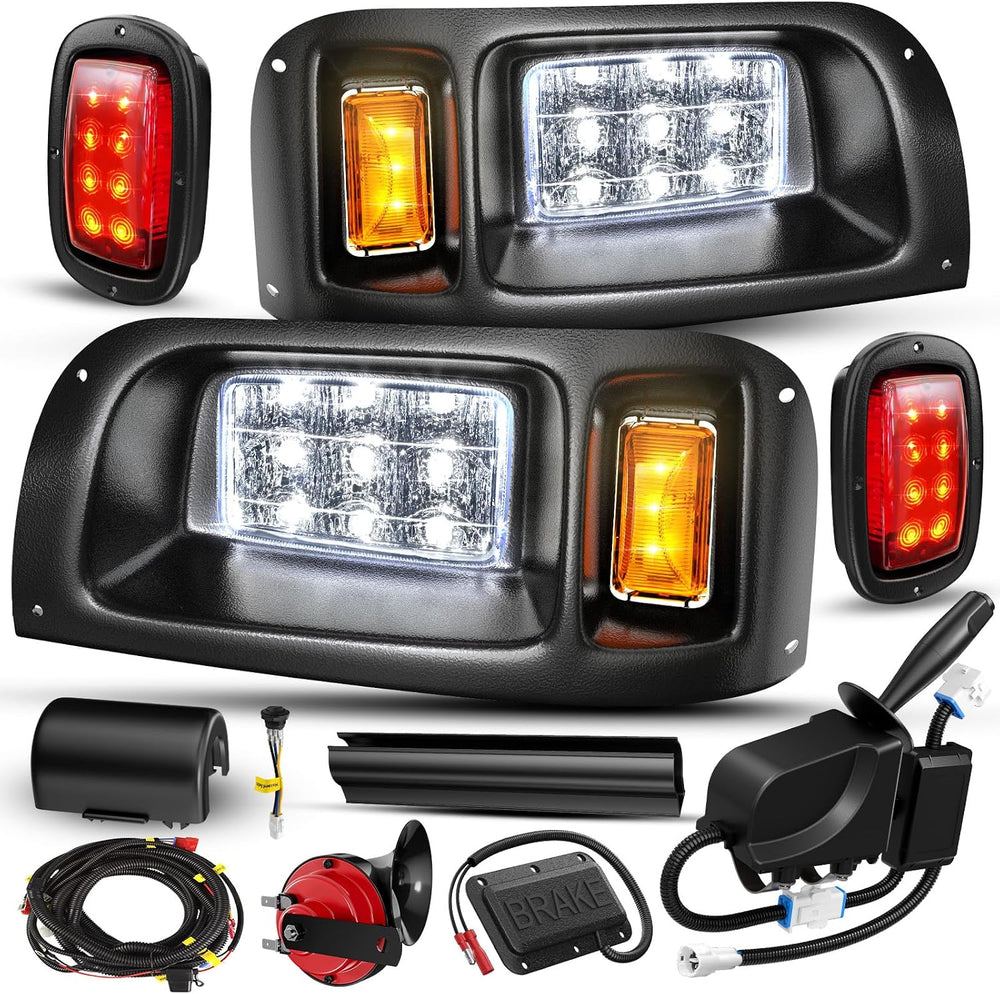 12V Deluxe Club Car DS LED Light Kit, for 1993-UP DS Gas&Electric, Golf C...