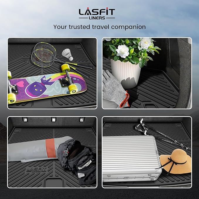 LASFIT Trunk Mat for Acura RDX 2025 2024 2023 2022 2021 2020 2019, All Weather