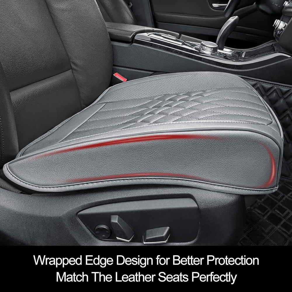2-Pack Leather Front Car Seat Covers