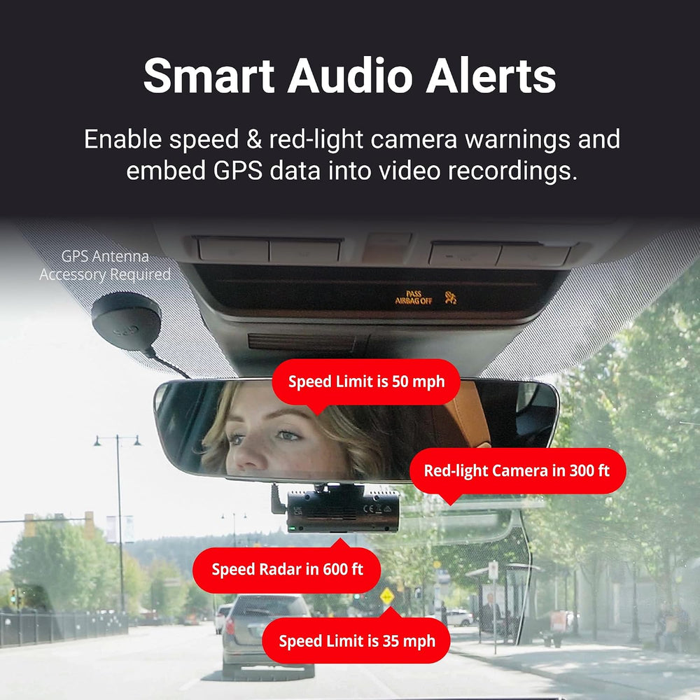 Thinkware Dash Cam, F70 PRO - 1080p FHD, Wi‑Fi, Smart Parking Mode with Super...