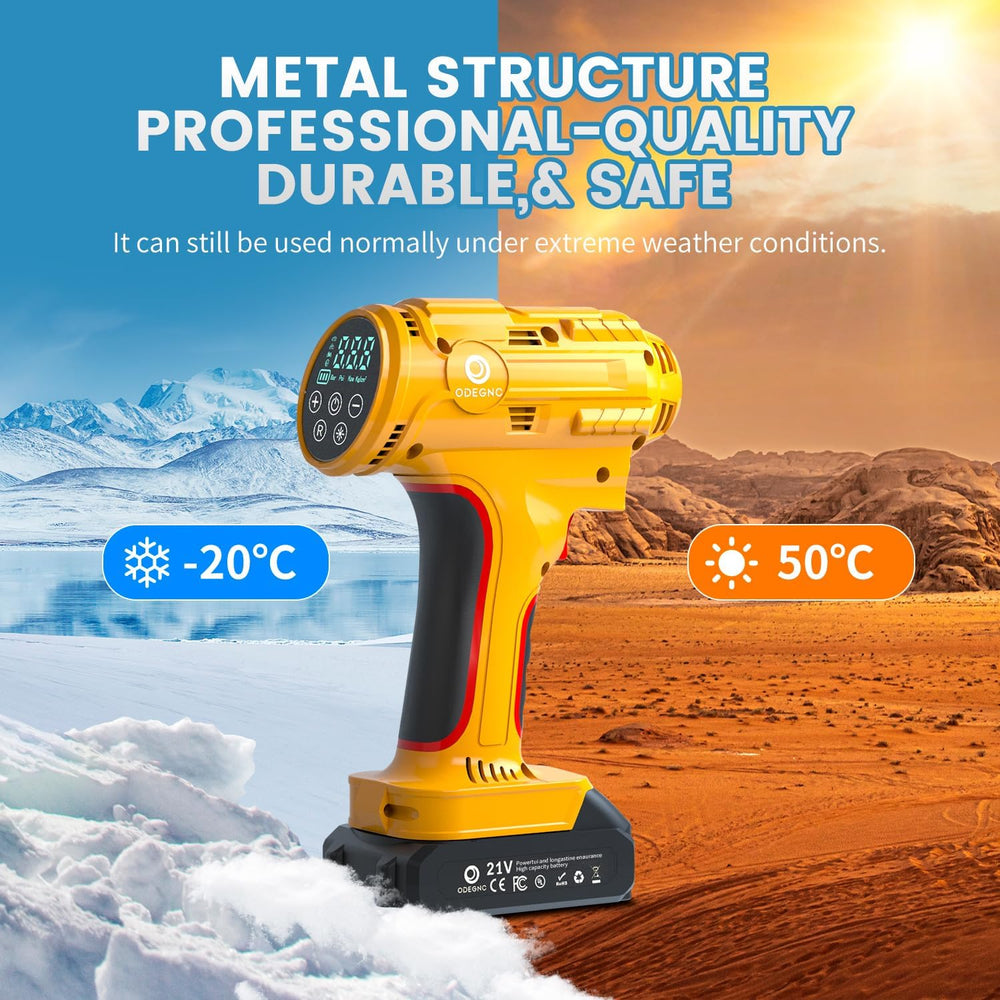 Cordless Air Compressor,160PSI Portable Tire Inflator with 10000mAh Battery &...