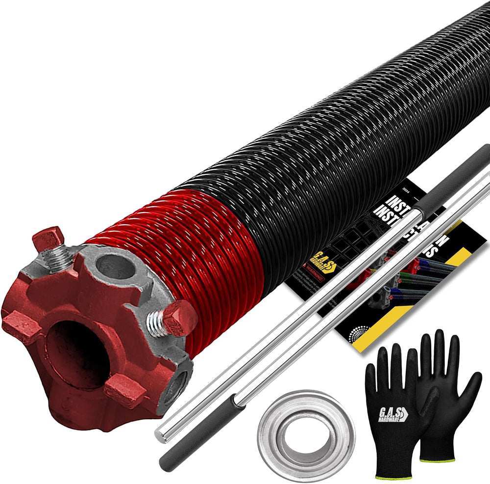 Garage Door Torsion Spring 225x1.75x33 Includes 1” Steel Bearing, Non-Slip