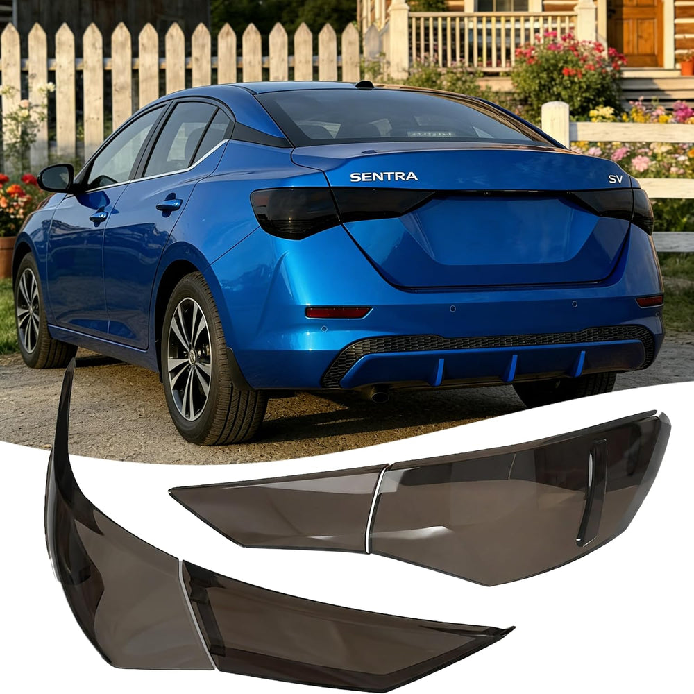 STSEV01 Taillight Cover Trim Fit for Nissan Sentra 2020-2025 Accessories S/SR...
