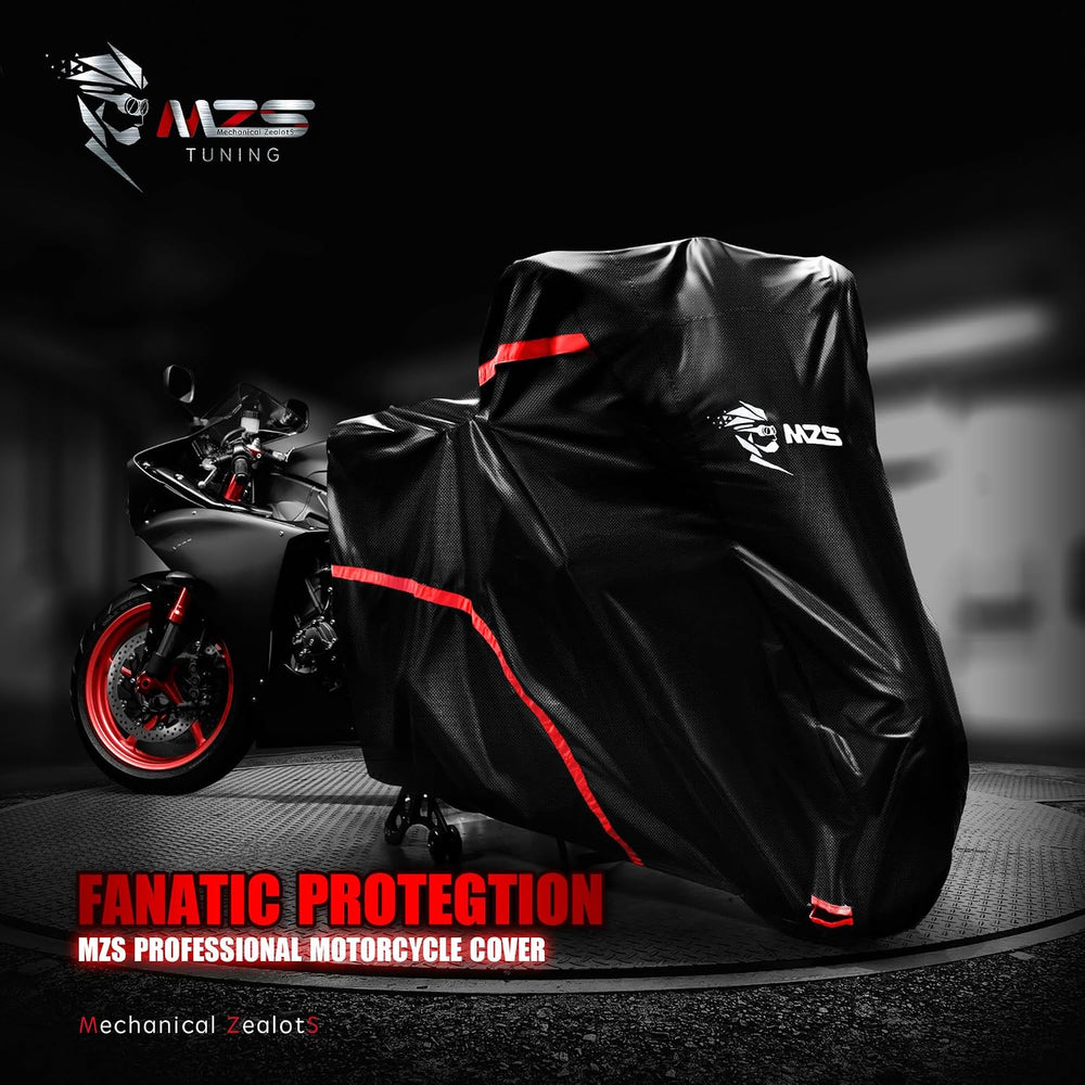 MZS Motorcycle Cover Waterproof Outdoor Compatible With XR1200X XG750A SCL500...
