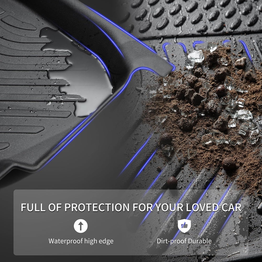 KELCSEECS Floor Mats for Nissan Leaf 2026 S Plus/SV Plus/Platinum Plus