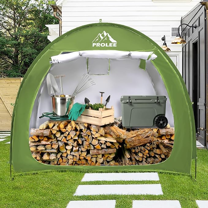 Prolee Bike Shed 6.6FT Waterproof 210D Oxford Fabric, Bike Storage