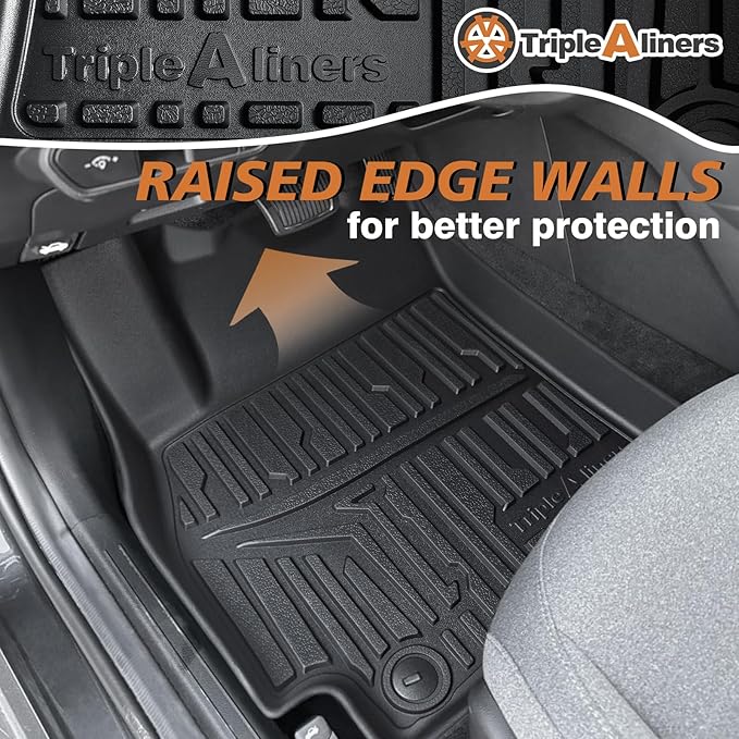 TripleAliners All Weather Floor Mats Compatible