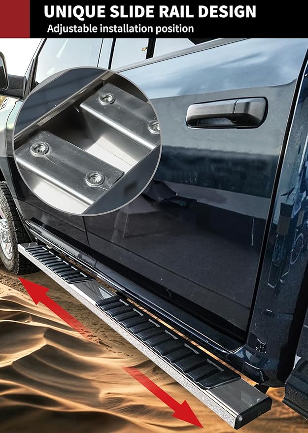 YITAMOTOR 6 inches Running Boards Compatible