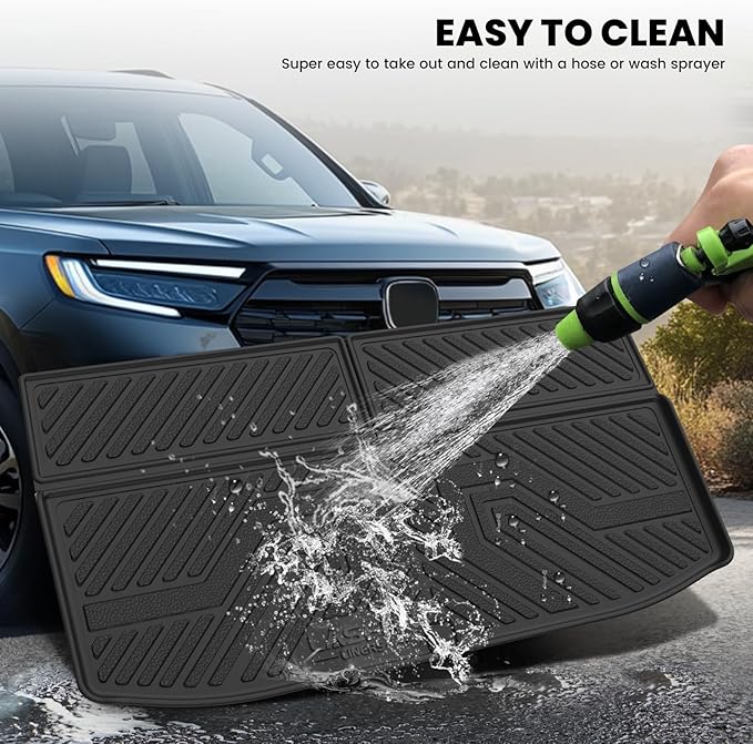LASFIT Backrest & Cargo Mat for Mitsubishi Outlander 2022-2025, Custom Fit