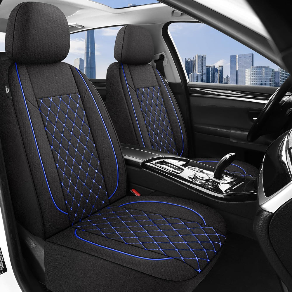 Breathble Car Seat Covers Full Set, Washable Seat Covers for Cars, Premium Cl...