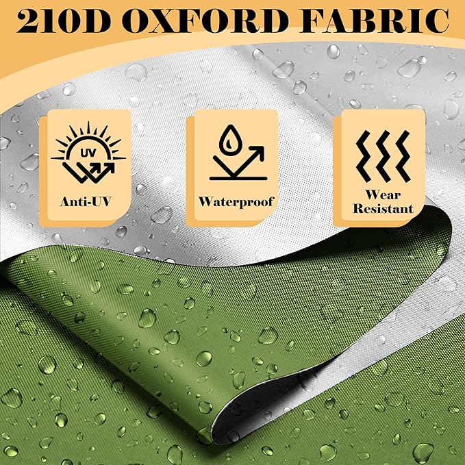 Prolee Bike Shed 6.6FT Waterproof 210D Oxford Fabric, Bike Storage