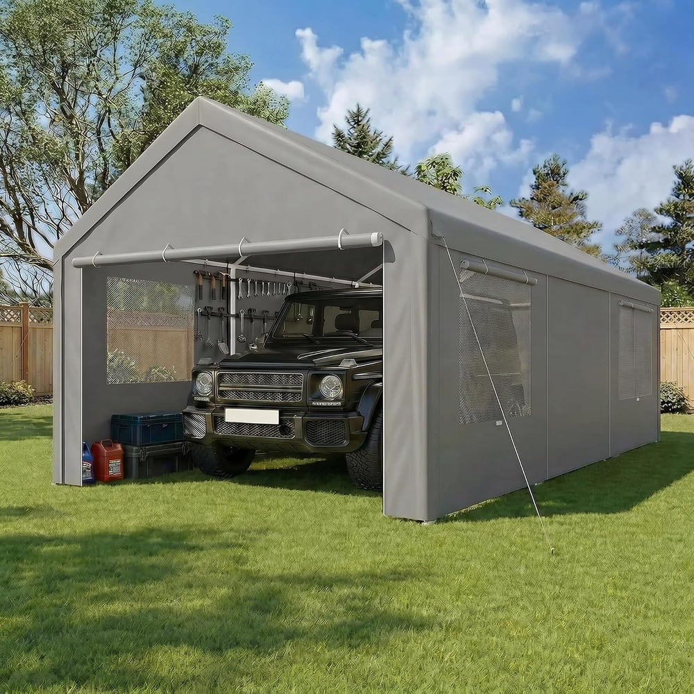 TOOLUCK Carport 10'x20' Heavy Duty Portable Garage