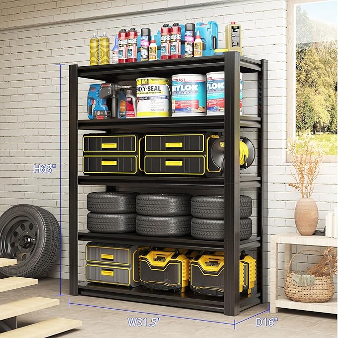 Metal Storage Shelving Heavy Duty, Shelves Unit