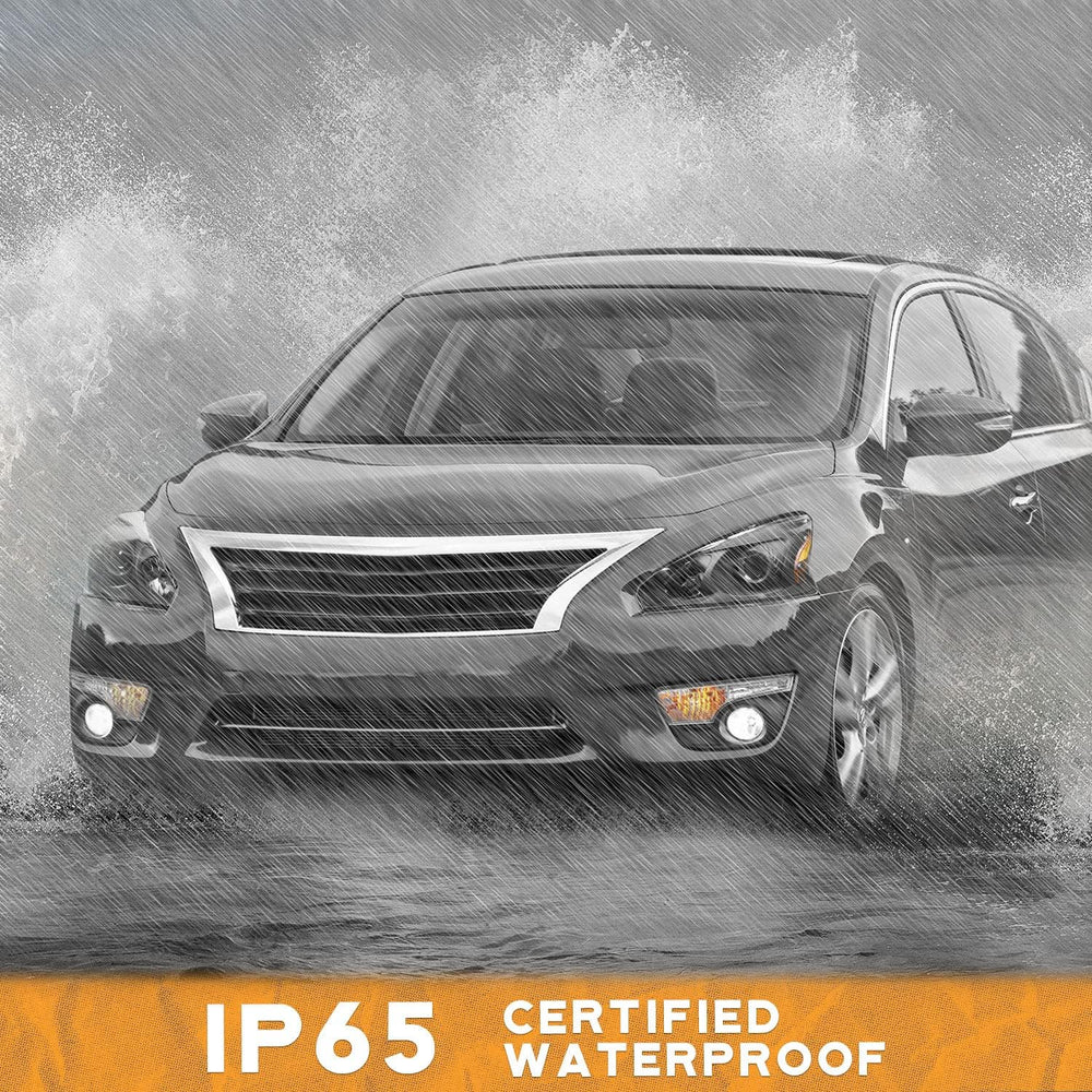 WEELMOTO Halogen Headlights Assembly for 2013-2015 Nissan Altima