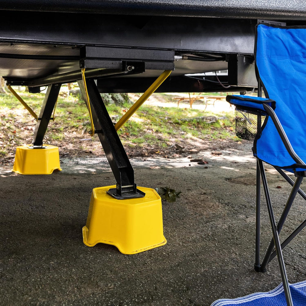 Camco Stabilizer RV Jack Support - Features 7โ of Lift & Extra Stability ...