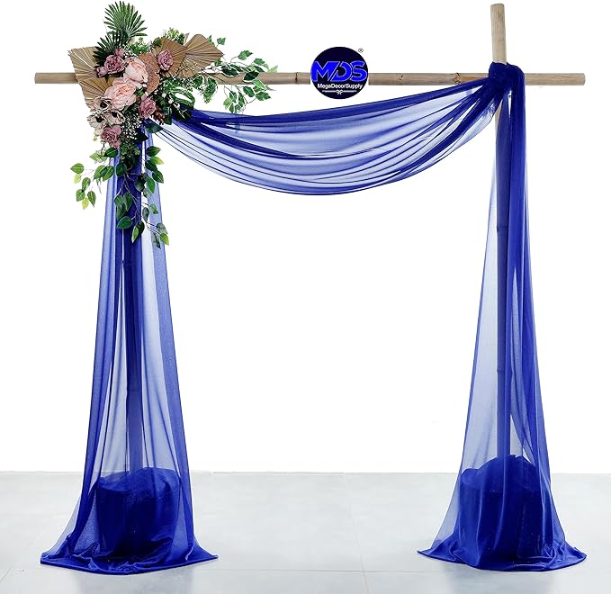 MDS Halloween Chiffon Draping Fabric - 1 Panel, 30" Wide x 100ft Long - ...