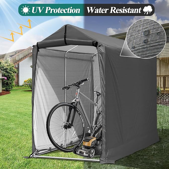 6 x 3ft Outdoor Cycle Storage Shelter