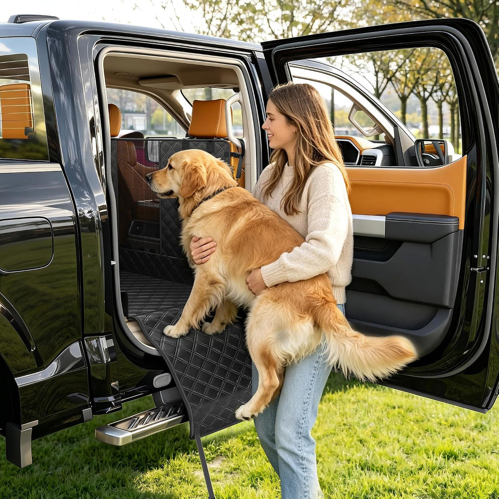 F150 Floor Cover for Crew Cab Trucks with Fold-Up & Split Seats