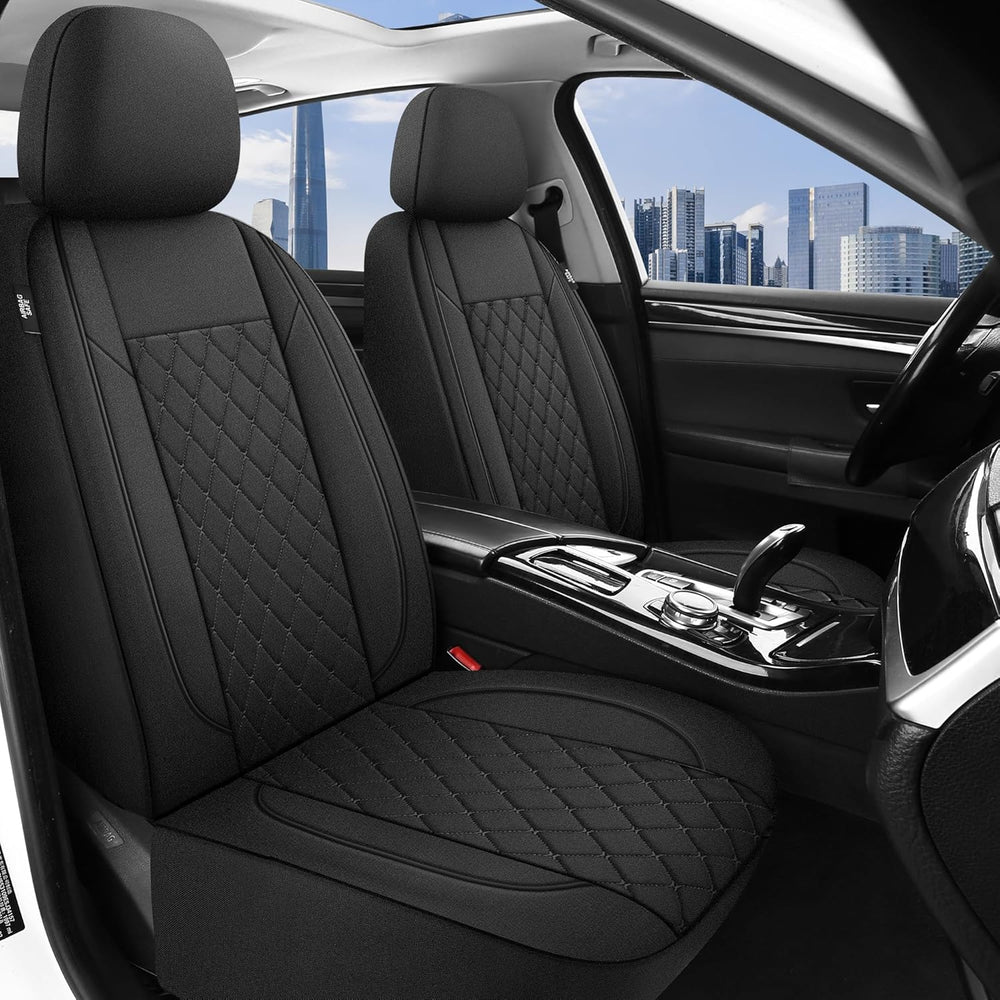 Breathble Car Seat Covers Full Set,Washable Seat Covers for Cars,Premium Clot...