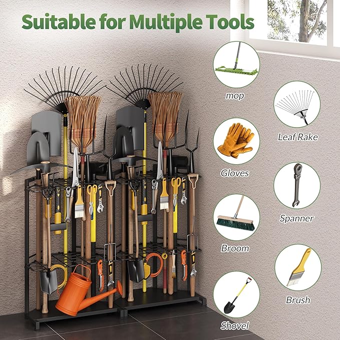 Garden Tool Organizer for Corner