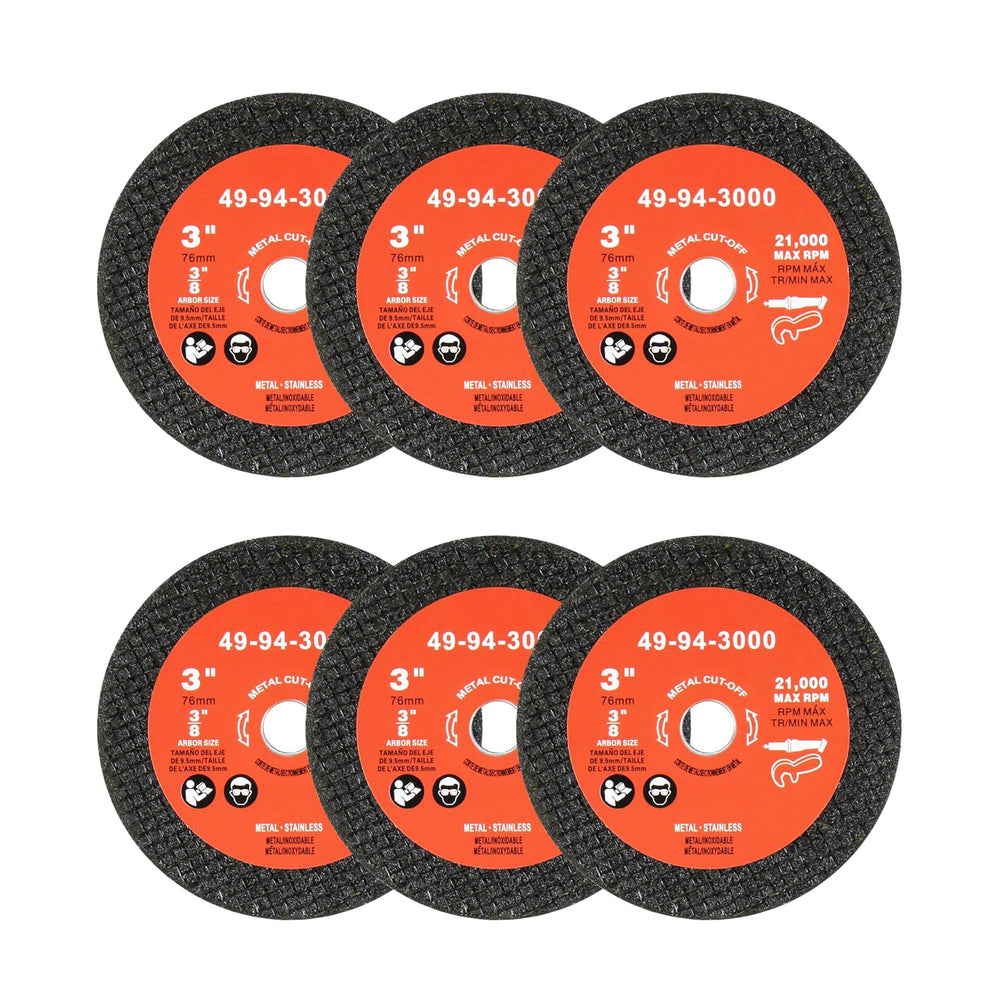 49-94-3000 3" Metal Cut Off Wheel Replacement fits milwau-kee Angle Grinder
