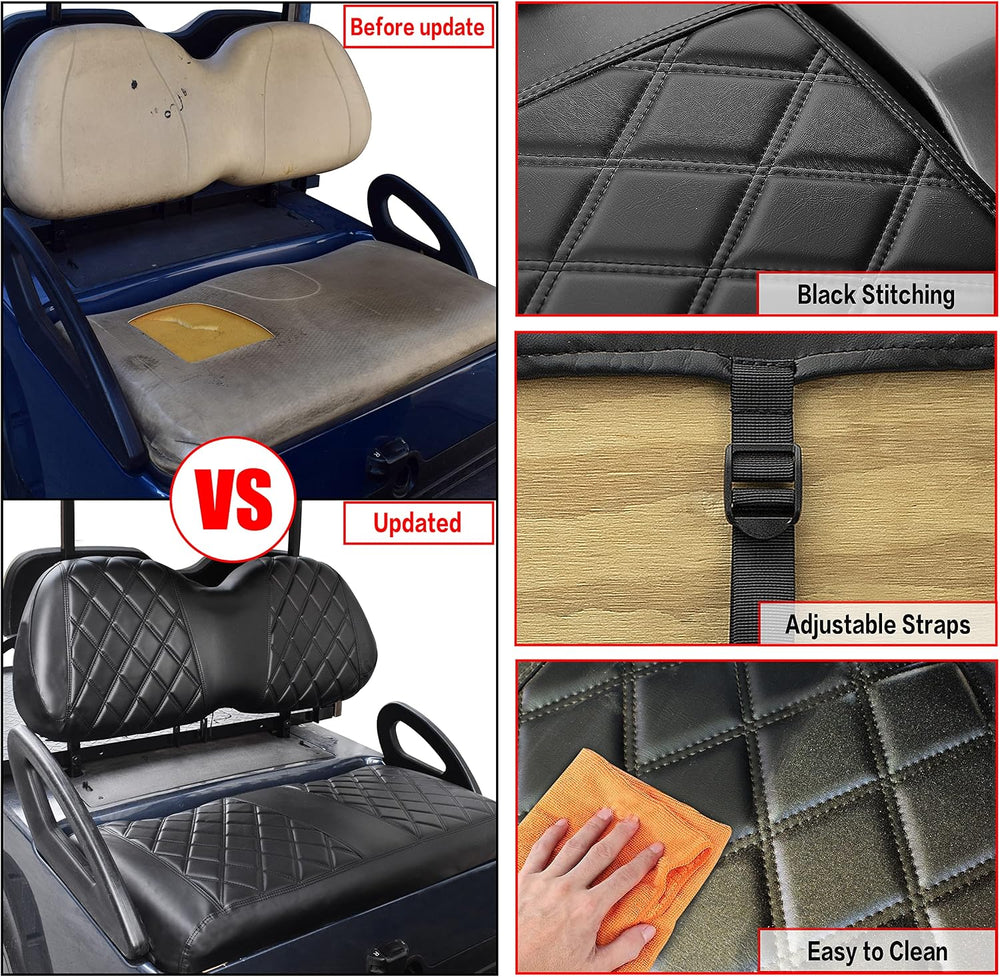 Golf Cart Diamond Front Seat Covers for Club Car Precedent