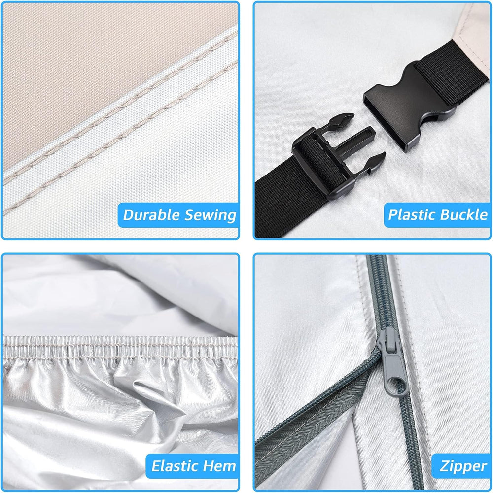 300D Top Class A RV Cover with Waterproof PU Coating Rip-Resistent & Anti...