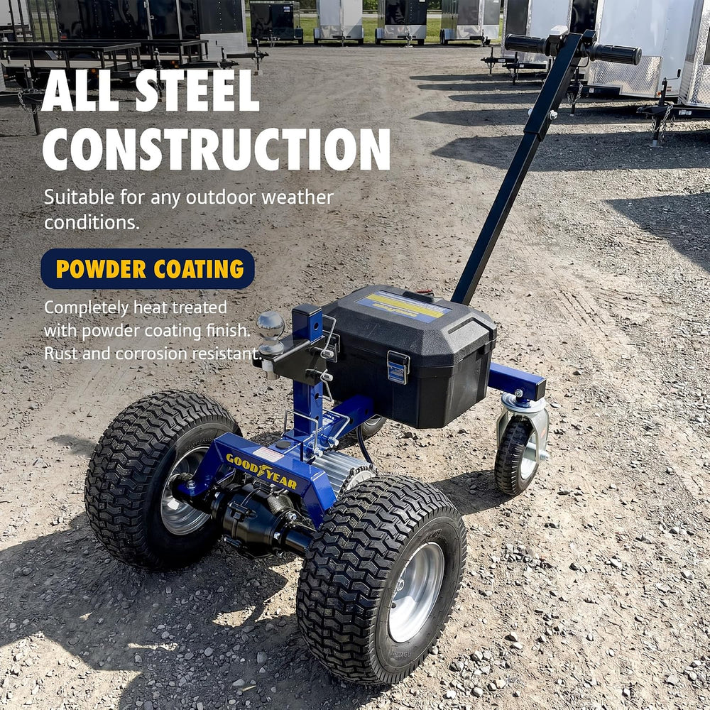 Goodyear 3600LBS Electric Trailer Dolly 2'' Ball Hitch Max Tongue Wt....