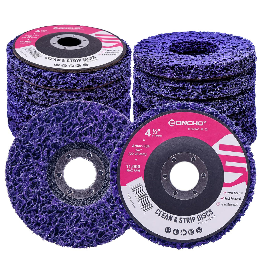 Stripping Discs 4-1/2" Paint & Rust Removal Wheels for Angle Grinder...
