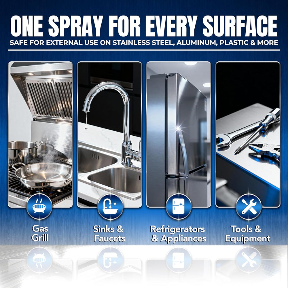 Sheila Shine 1 Quart Stainless Steel Cleaner and Polish - Cleans, Polishes &a...