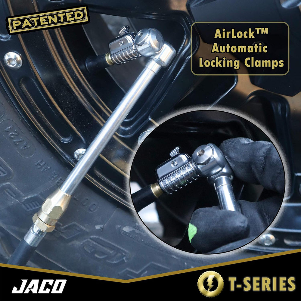 JACO Superior Products FlowPro 2.0 Digital Tire Inflator Gauge (200 PSI) with...