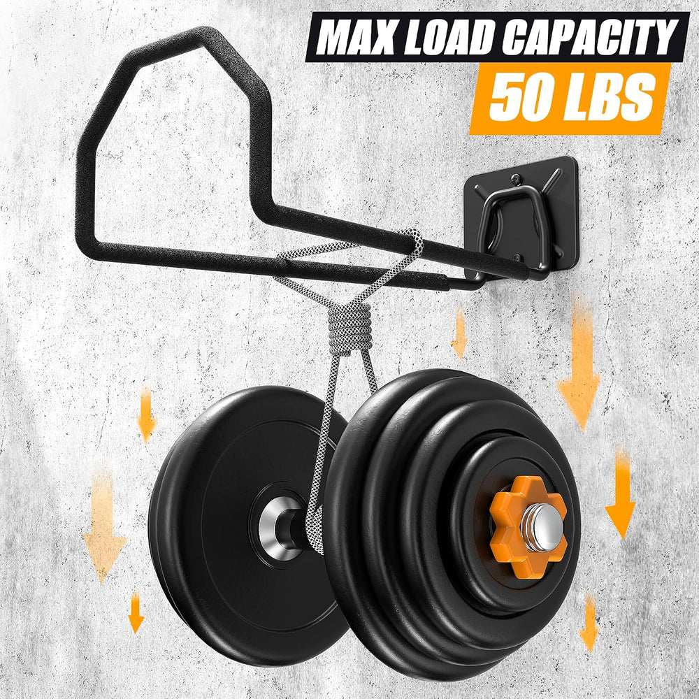 Garage Storage Hooks, Heavy Duty Wall Mount Tool Organizer Rack