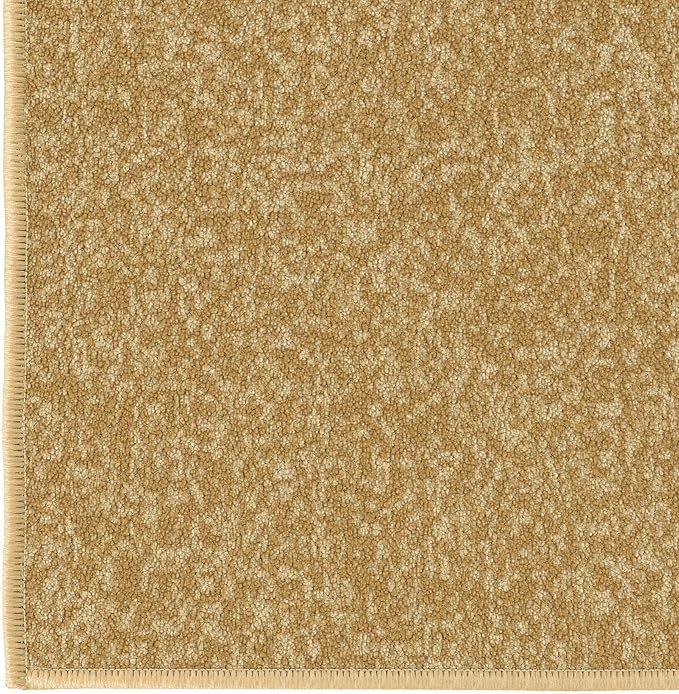 Ottomanson Hallway Runner Rug 2'7" x 9'10" Non Slip Solid A...