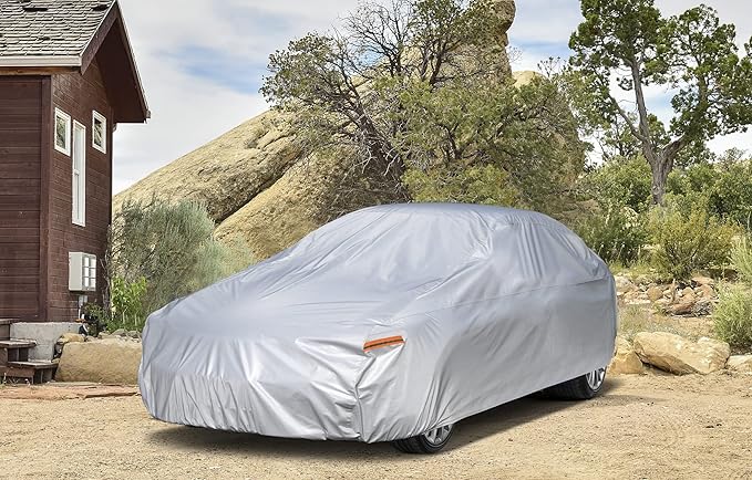 Kayme 6 Layers Car Cover Waterproof All Weather