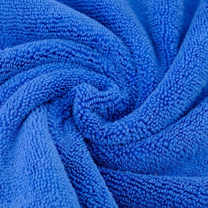 POLYTE Microfiber Cleaning Towel Ultrasonic Cut Edgeless (24 Pack)