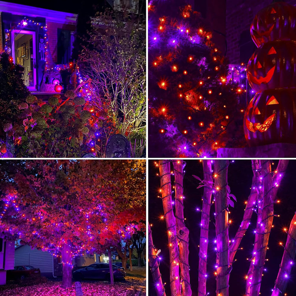 Joomer Halloween String Lights - 100FT 300LED Plug-in RGB String Lights