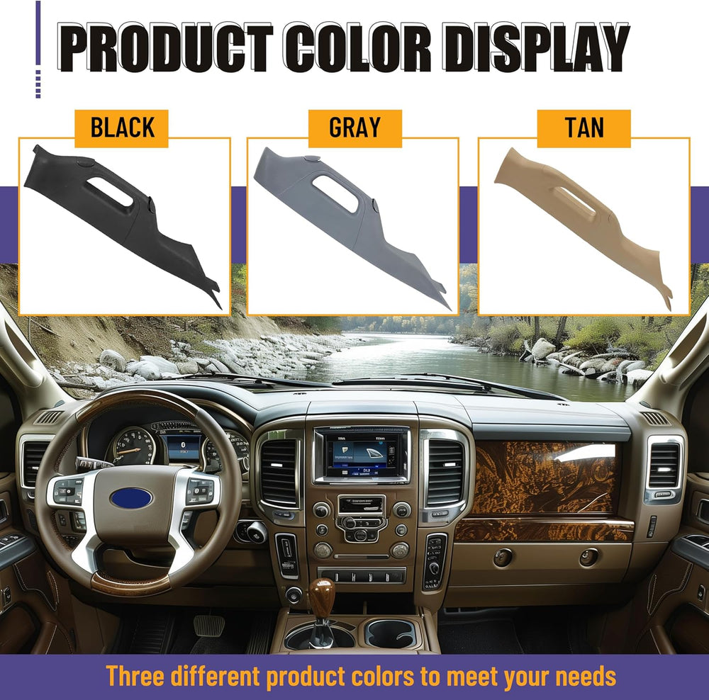 HECASA A Pillar Grab Handle Interior Trim Left Driver Side Compatible with 20...