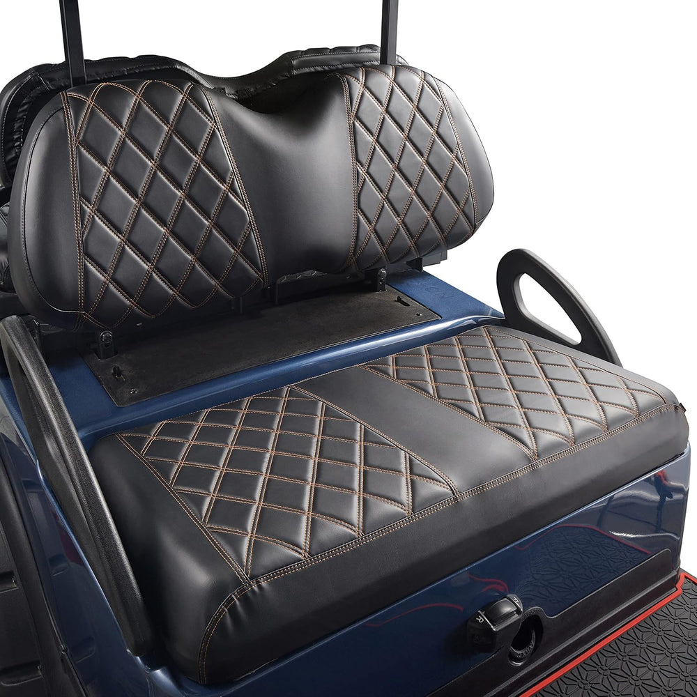 Golf Cart Diamond Vinyl Seat Covers Fits Club Car Precedent 2004-UP