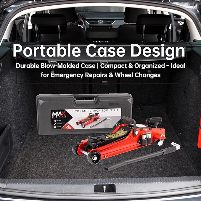 2-Ton Hydraulic Low Profile Trolley Garage Service/Floor Jack