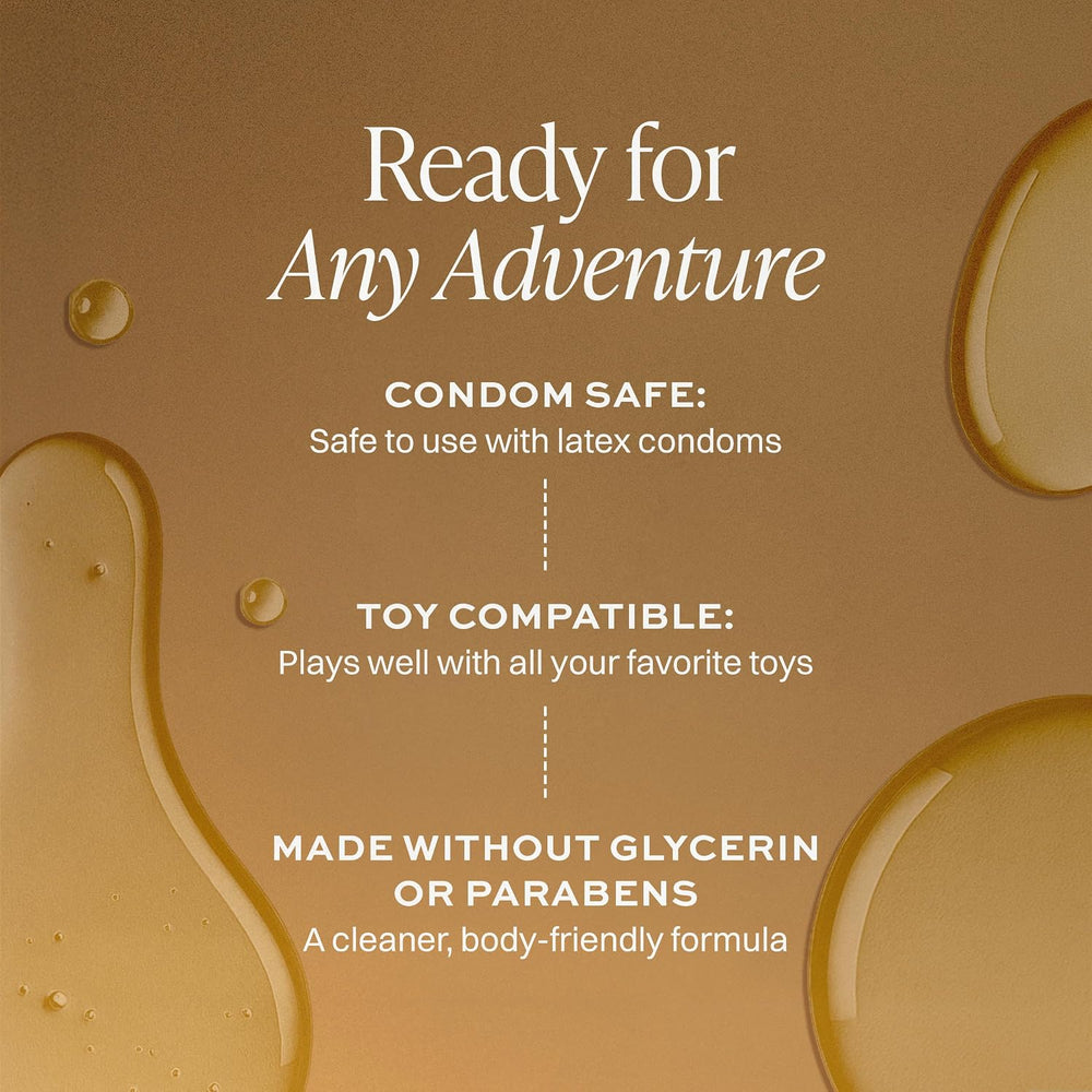 Wet Hybrid Lube, Premium Water-Silicone Blend, Smooth Silky Glide, 16 Fl Oz