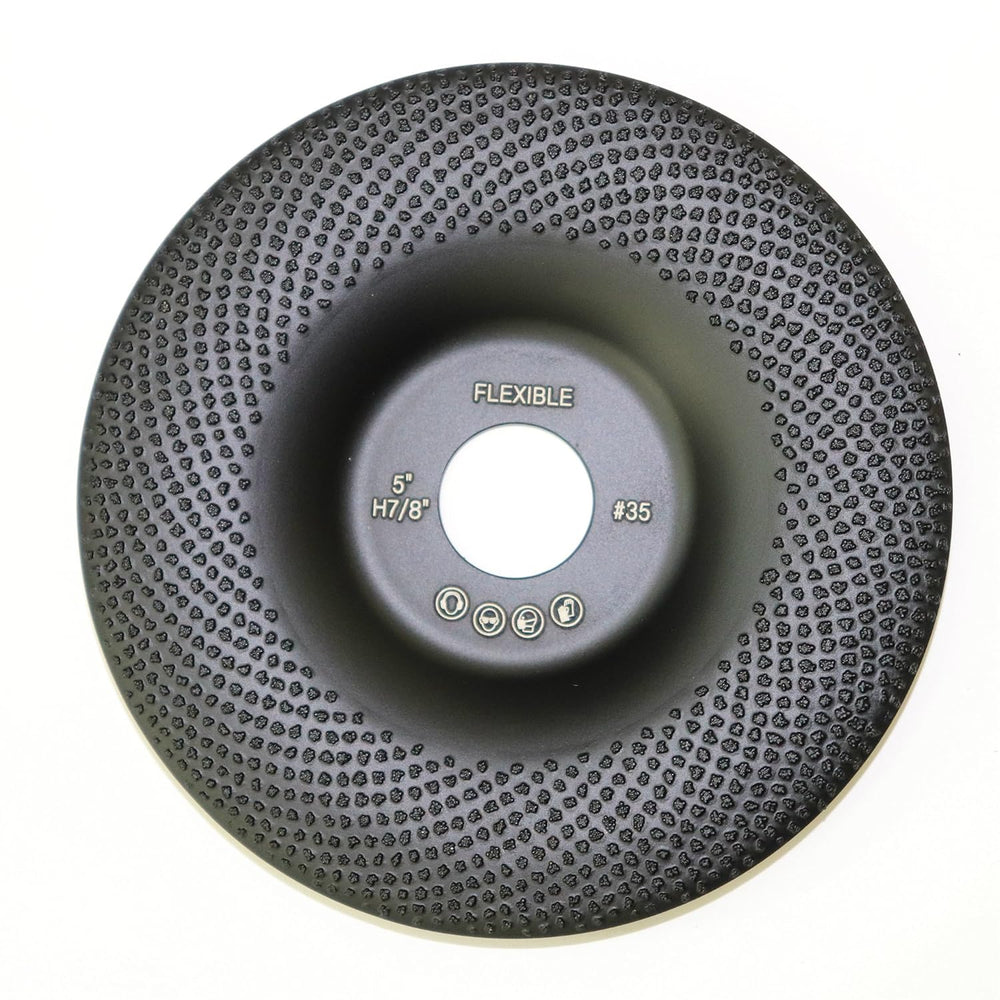 Flexible 5" Diamond Cup Grinding Polishing Disc Wheel with RCD Newest Te...