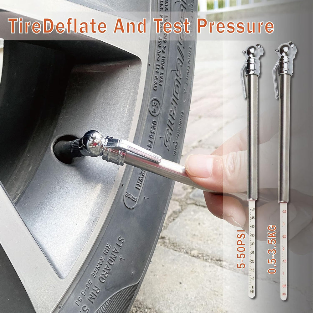 17 Pieces Air Tool Kit 3/8" X 25ft PVC Air Compressor Hose Kit Air Compr...