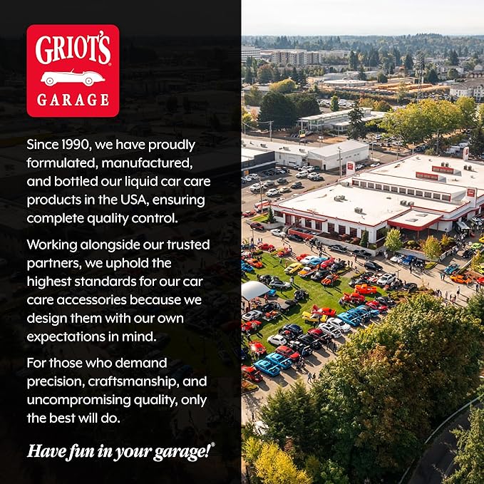 Griot's Garage Rinseless Wash for Car Cleaning and Detailing, No-Rinse Ve...