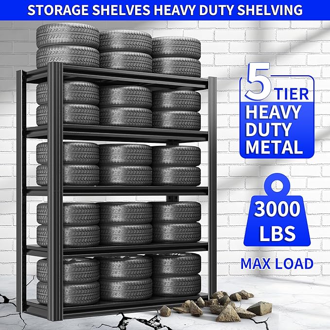 Metal Storage Shelving Heavy Duty, Shelves Unit