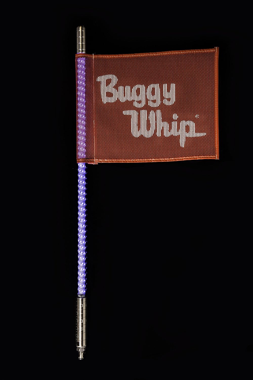 Buggy Whip - Bright Blue threaded LED Whip includes $60 Threaded adapter (8 F...