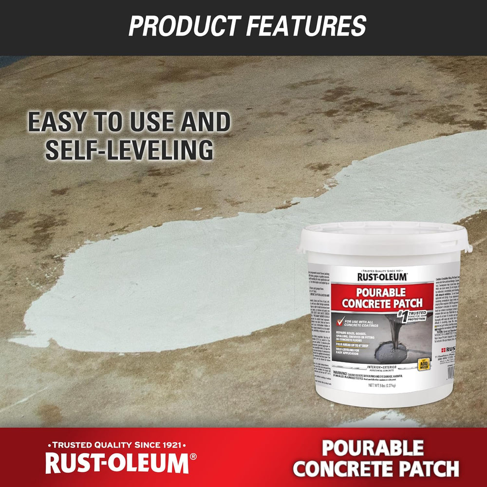 Rust-Oleum Pourable Concrete Patch